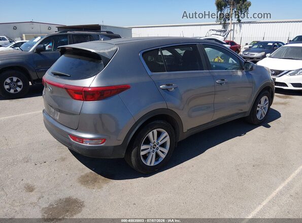 KNDPM3AC2K7545818 2019 KIA SPORTAGE Gray Trasero derecho