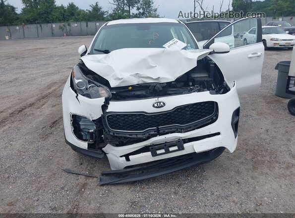 KNDPM3AC2K7616595 2019 KIA SPORTAGE White Դիմացի տեսք