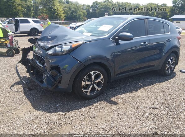 KNDPM3AC2L7630417 2020 KIA SPORTAGE Dark Blue Передня ліва чверть