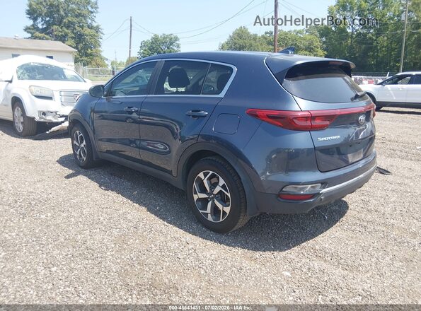 KNDPM3AC2L7630417 2020 KIA SPORTAGE Dark Blue Задня ліва чверть