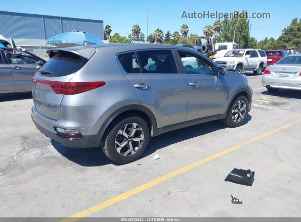 KNDPM3AC2L7701213 2020 KIA SPORTAGE Gray უკანა მარჯვენა