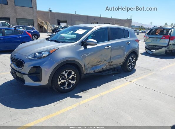 KNDPM3AC2L7701213 2020 KIA SPORTAGE Gray წინა მარცხენა ხედი სამი მეოთხედიდან