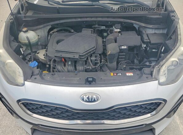 KNDPM3AC2L7748273 2020 KIA SPORTAGE Silver Engine compartment view