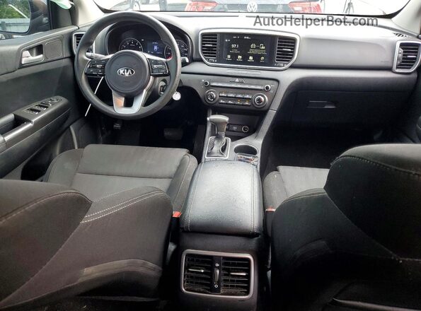 KNDPM3AC2L7795173 2020 KIA SPORTAGE Orange Dashboard view
