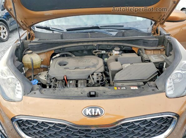 KNDPM3AC2L7795173 2020 KIA SPORTAGE Orange Engine compartment view