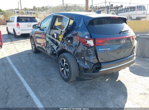 KNDPM3AC2M7908265 2021 KIA SPORTAGE Blue Trasero izquierdo