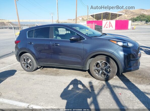 KNDPM3AC2M7908265 2021 KIA SPORTAGE Blue Vista interior de 360 grados