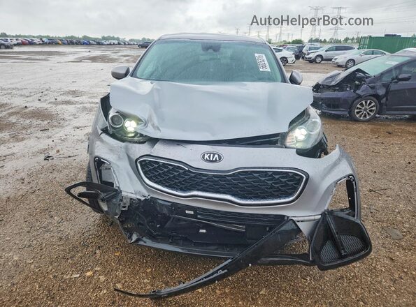 KNDPM3AC2M7942044 2021 KIA SPORTAGE Silver Widok z przodu