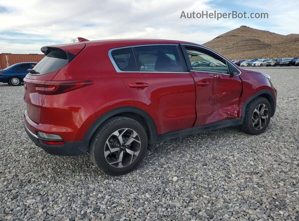 KNDPM3AC2N7981671 2022 KIA SPORTAGE Red Հետևի աջ