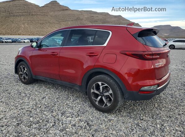 KNDPM3AC2N7981671 2022 KIA SPORTAGE Red Հետևի ձախ