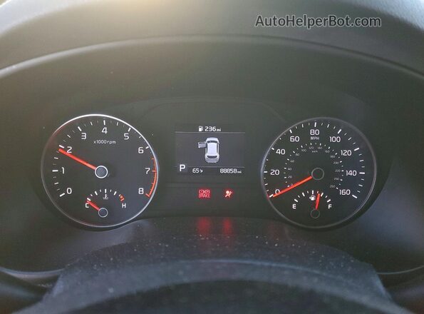KNDPM3AC2N7981671 2022 KIA SPORTAGE Red Սարքավորումների վահանակի տեսք