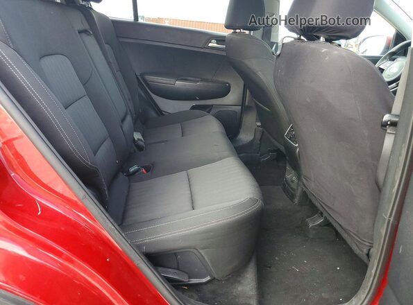 KNDPM3AC2N7981671 2022 KIA SPORTAGE Red Հետևի նստատեղերի տեսք