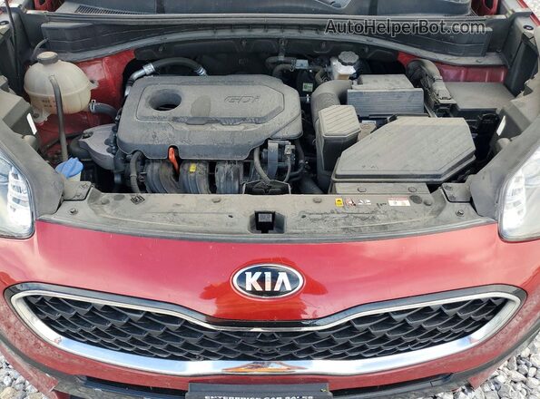 KNDPM3AC2N7981671 2022 KIA SPORTAGE Red Սալոնի հետևի տեսք