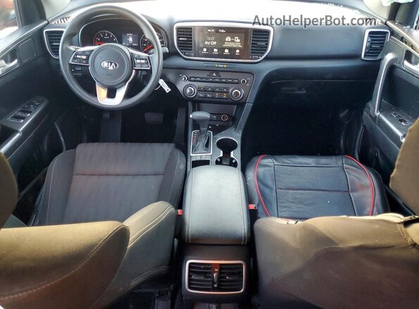 KNDPM3AC2N7981671 2022 KIA SPORTAGE Red Առջևի վահանակի տեսք