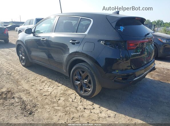 KNDPM3AC2N7986790 2022 KIA SPORTAGE Black უკანა მარცხენა
