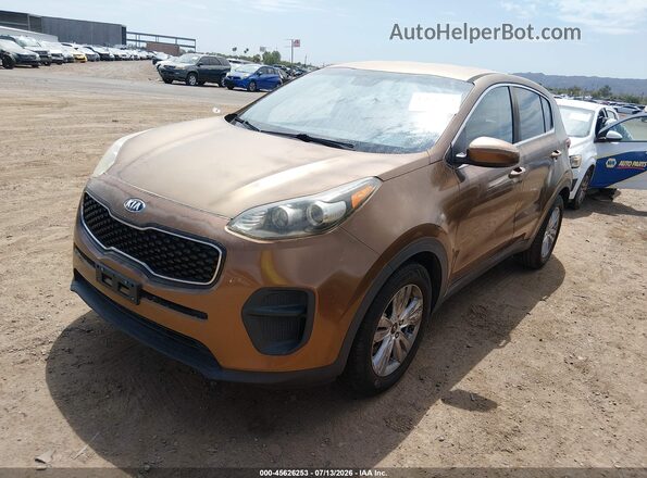KNDPM3AC3H7080653 2017 KIA SPORTAGE Gold Front left