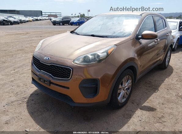 KNDPM3AC3H7080653 2017 KIA SPORTAGE Gold Front view