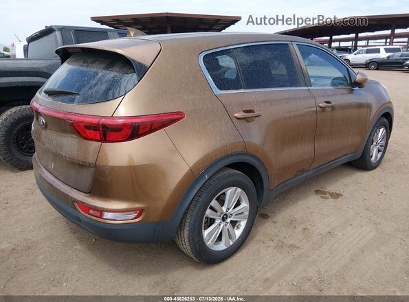 KNDPM3AC3H7080653 2017 KIA SPORTAGE Gold Rear right