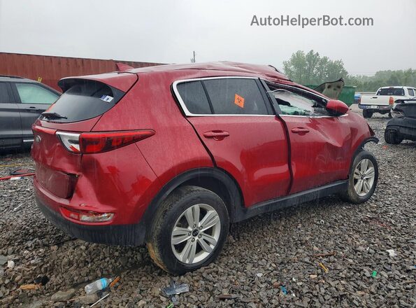KNDPM3AC3H7101842 2017 KIA SPORTAGE Red Rear right