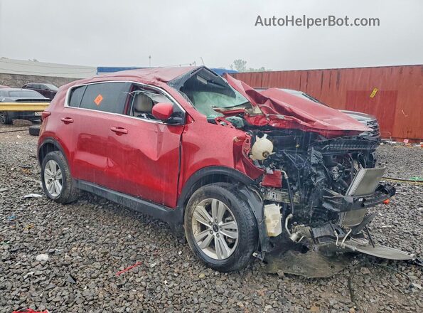 KNDPM3AC3H7101842 2017 KIA SPORTAGE Red Front right