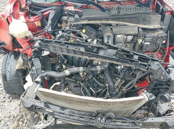 KNDPM3AC3H7101842 2017 KIA SPORTAGE Red Engine compartment view