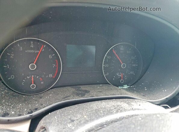 KNDPM3AC3H7101842 2017 KIA SPORTAGE Red Instrument cluster view