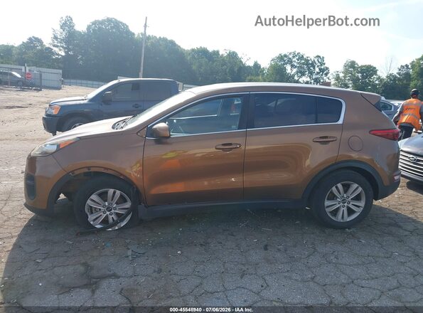 KNDPM3AC3H7211063 2017 KIA SPORTAGE Brown 360 interior view
