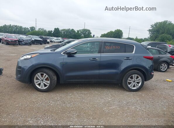 KNDPM3AC3J7354049 2018 KIA SPORTAGE Blue Սալոնի 360 աստիճան տեսք