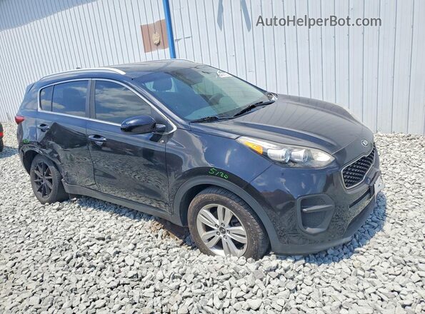 KNDPM3AC3J7447332 2018 KIA SPORTAGE Black Առջևի աջ