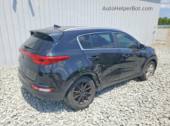 KNDPM3AC3J7447332 2018 KIA SPORTAGE Black Հետևի աջ