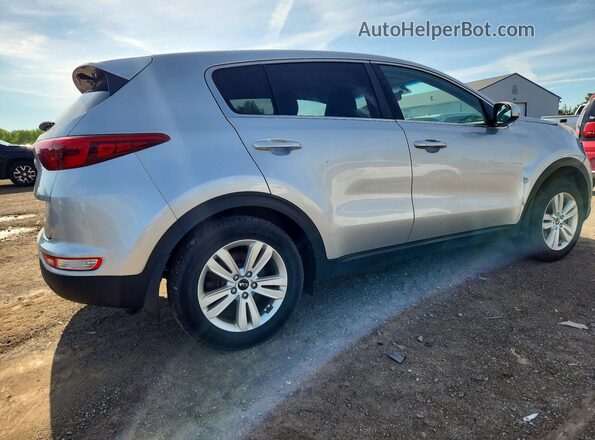 KNDPM3AC3J7480685 2018 KIA SPORTAGE Серебряный Задняя правая четверть
