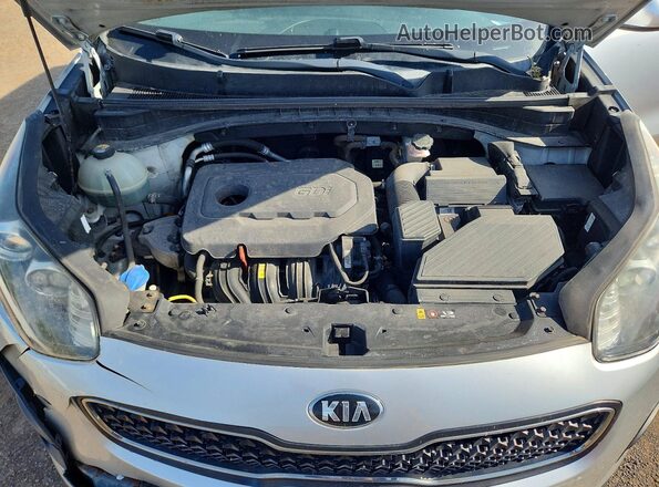 KNDPM3AC3J7480685 2018 KIA SPORTAGE Серебряный Вид подкапотного пространства