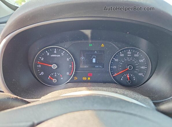 KNDPM3AC3J7480685 2018 KIA SPORTAGE Серебряный Вид щитка приборов