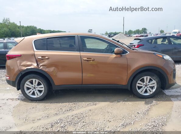 KNDPM3AC3K7622020 2019 KIA SPORTAGE Brown ხელსაწყოთა პანელის ხედი
