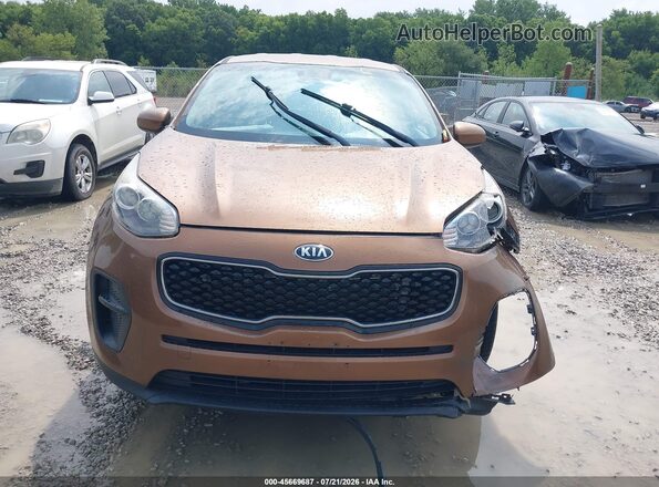 KNDPM3AC3K7622020 2019 KIA SPORTAGE Brown წინა პანელის ხედი