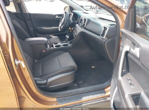 KNDPM3AC3K7622020 2019 KIA SPORTAGE Brown წინა სალონის ხედი