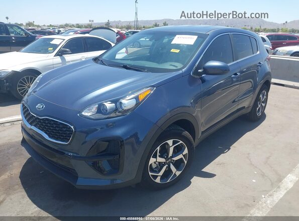 KNDPM3AC3L7795439 2020 KIA SPORTAGE Синий Передняя левая четверть