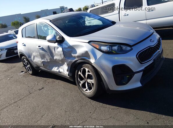 KNDPM3AC3L7802678 2020 KIA SPORTAGE Silver Front view