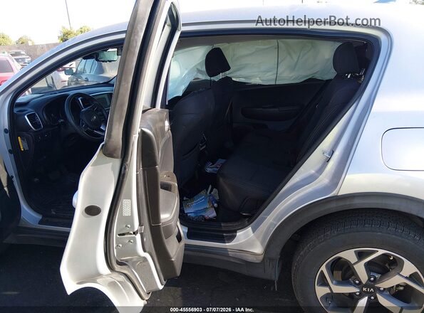 KNDPM3AC3L7802678 2020 KIA SPORTAGE Silver VIN sticker view
