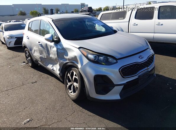 KNDPM3AC3L7802678 2020 KIA SPORTAGE Silver Rear interior view