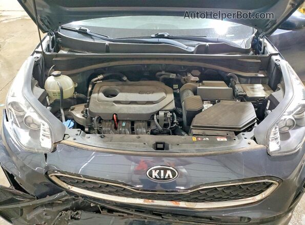 KNDPM3AC3L7816807 2020 KIA SPORTAGE Blue Engine compartment view