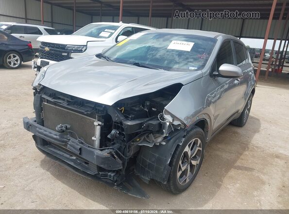 KNDPM3AC3L7835521 2020 KIA SPORTAGE Gray წინა მარცხენა ხედი სამი მეოთხედიდან