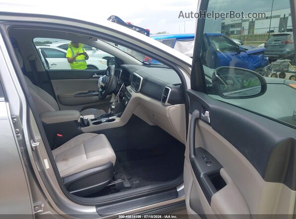 KNDPM3AC3L7835521 2020 KIA SPORTAGE Gray წინა სალონის ხედი