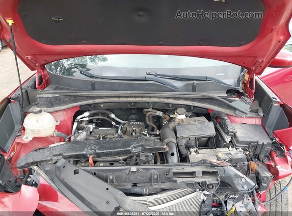 KNDPM3AC3M7885613 2021 KIA SPORTAGE Red Widok z tyłu