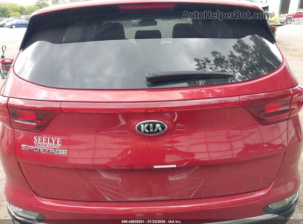 KNDPM3AC3M7885613 2021 KIA SPORTAGE Red 
