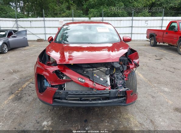 KNDPM3AC3M7885613 2021 KIA SPORTAGE Red Widok zestawu wskaźników