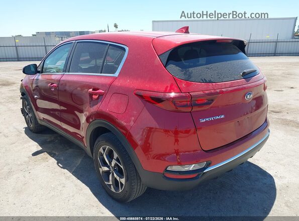 KNDPM3AC3M7888401 2021 KIA SPORTAGE Red უკანა მარცხენა