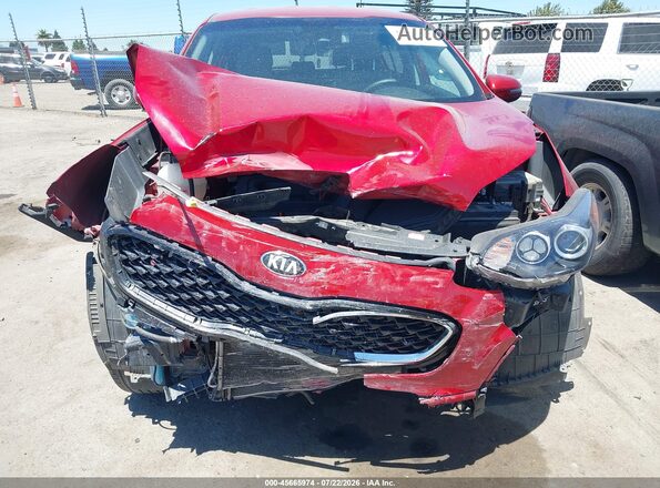 KNDPM3AC3M7888401 2021 KIA SPORTAGE Red წინა ხედი