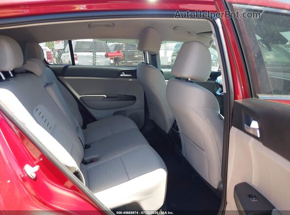 KNDPM3AC3M7888401 2021 KIA SPORTAGE Red VIN კოდის სტიკერის ხედი