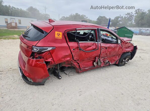 KNDPM3AC3M7918366 2021 KIA SPORTAGE Red Tył prawy